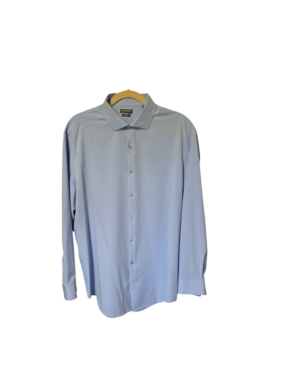 Van Heusen Light Blue Flex Slim Fit Men’s Dress Shirt